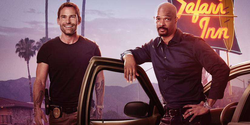 Seann William Scott and Damon Wayans in Lethal Weapon Season 3