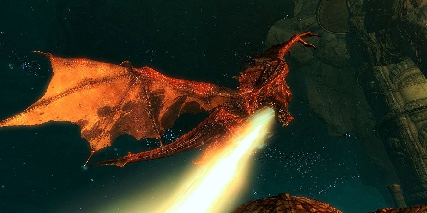 Skyrim Hidden Quests Blackreach Dragon