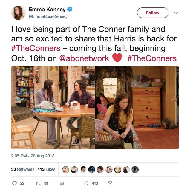 Roseanne Revival Actors Returning For The Conners Spinoff