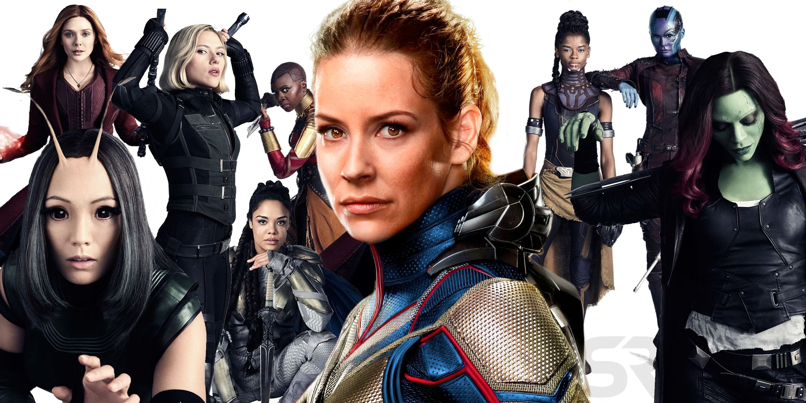 Marvel women. Популярные герои.