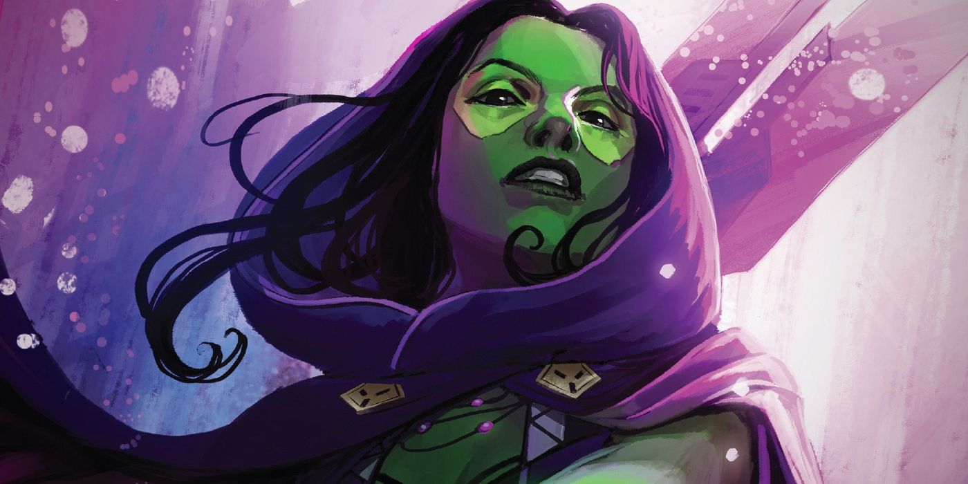 Gamora Marvel Comics Cover