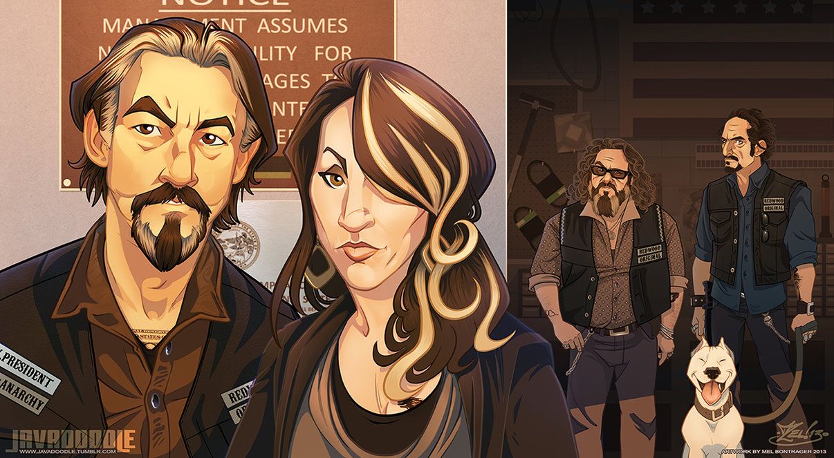 20 Sons Of Anarchy Fan Redesigns Better Than What We Got