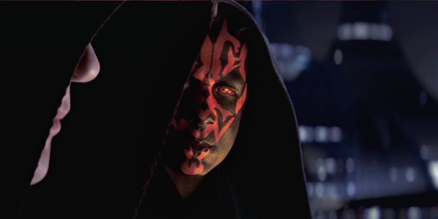 Darth Sidious sends Darth Maul on a mission to Tatooine in The Phantom Menace.