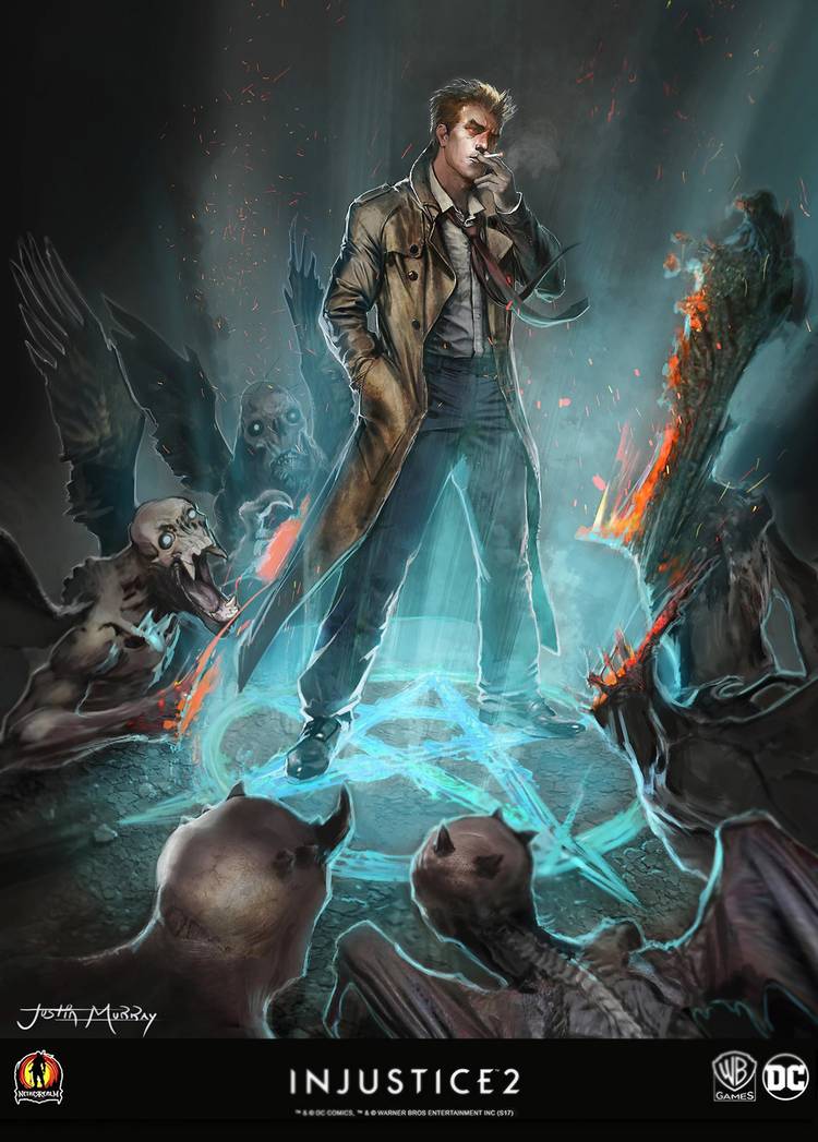 Injustice 2: Unused Character Designs Include Constantine & Penguin