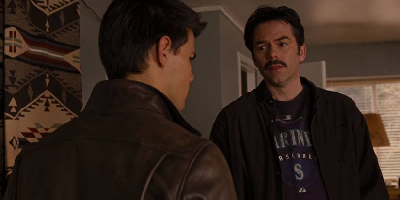 Jacob talking to Charlie in Twilight.