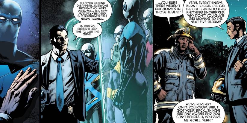 Portachiavi In Peltro DC Comics Nightwing – Ufficiale, Con Moschettone