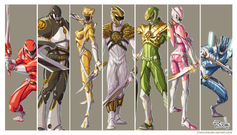 25 Crazy Power Rangers Fan Redesigns Better Than What We Got