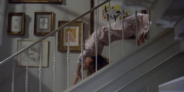 Spider Walk Scene From The Exorcist