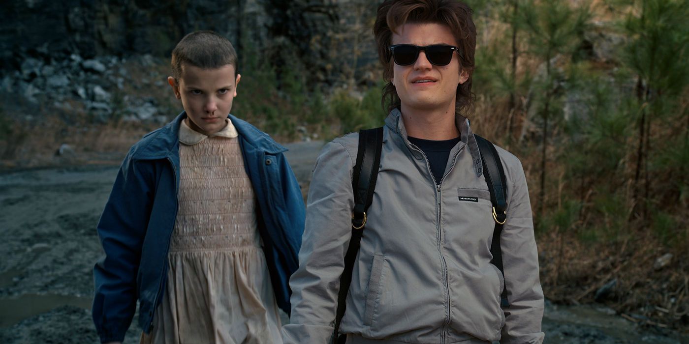 Stranger Things Eleven and Steve