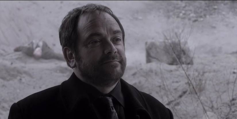 Crowley in purgatory in Supernatural. 