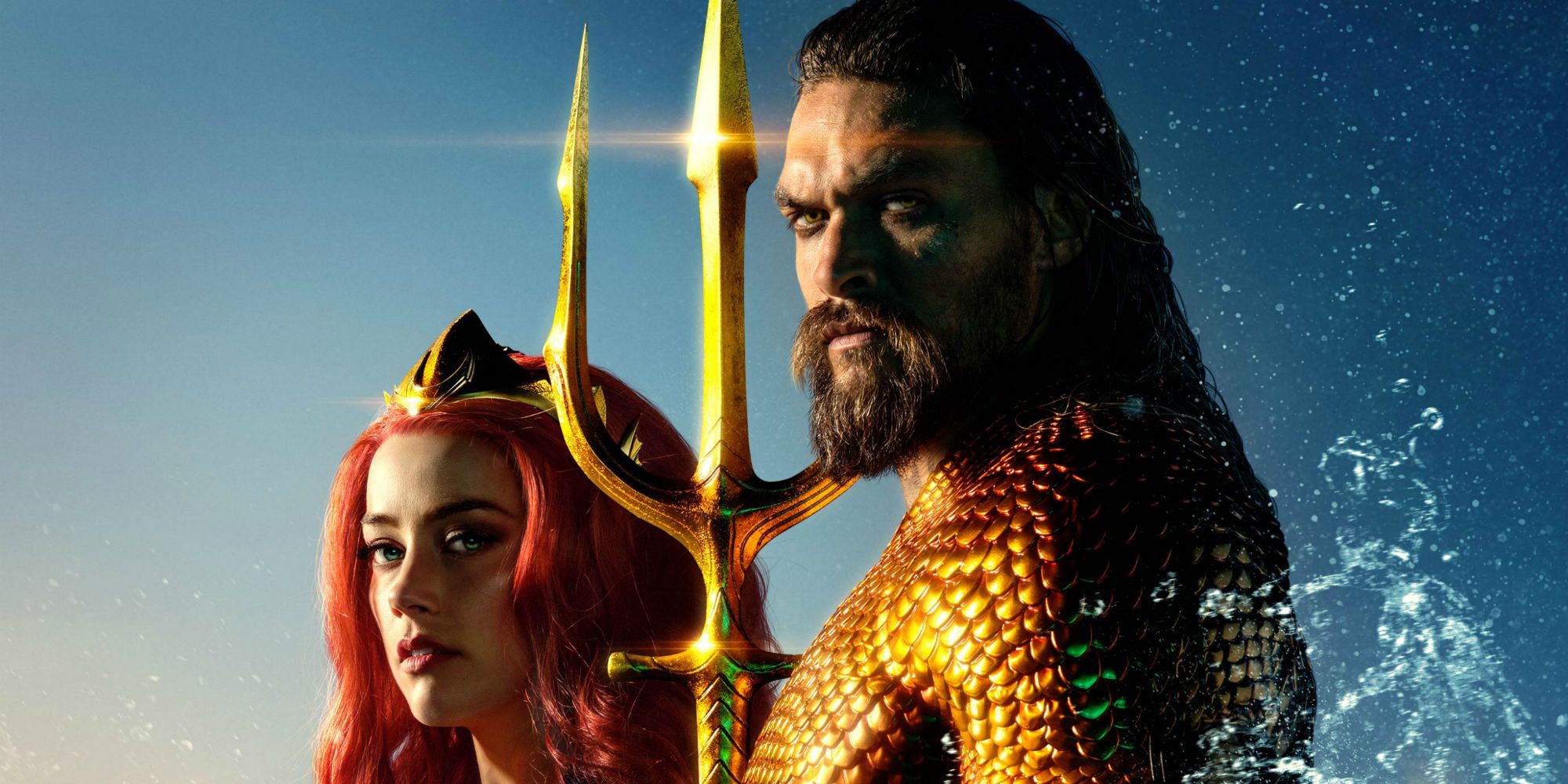 Aquaman Movie Posters Mera Arthur In Classic Comics Costumes