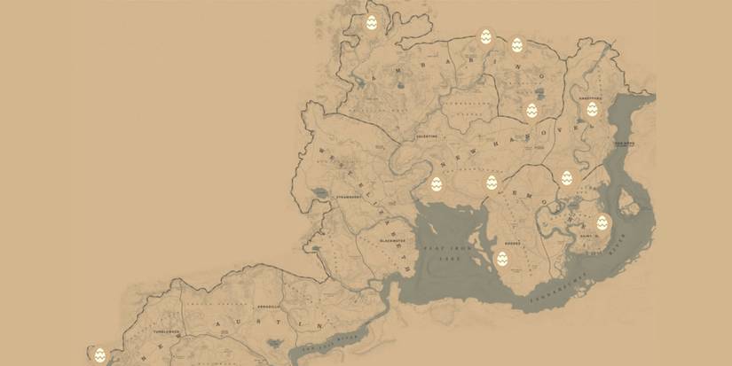 Red Dead Redemption 2 Map Locations For EVERYTHING to 100% The Game