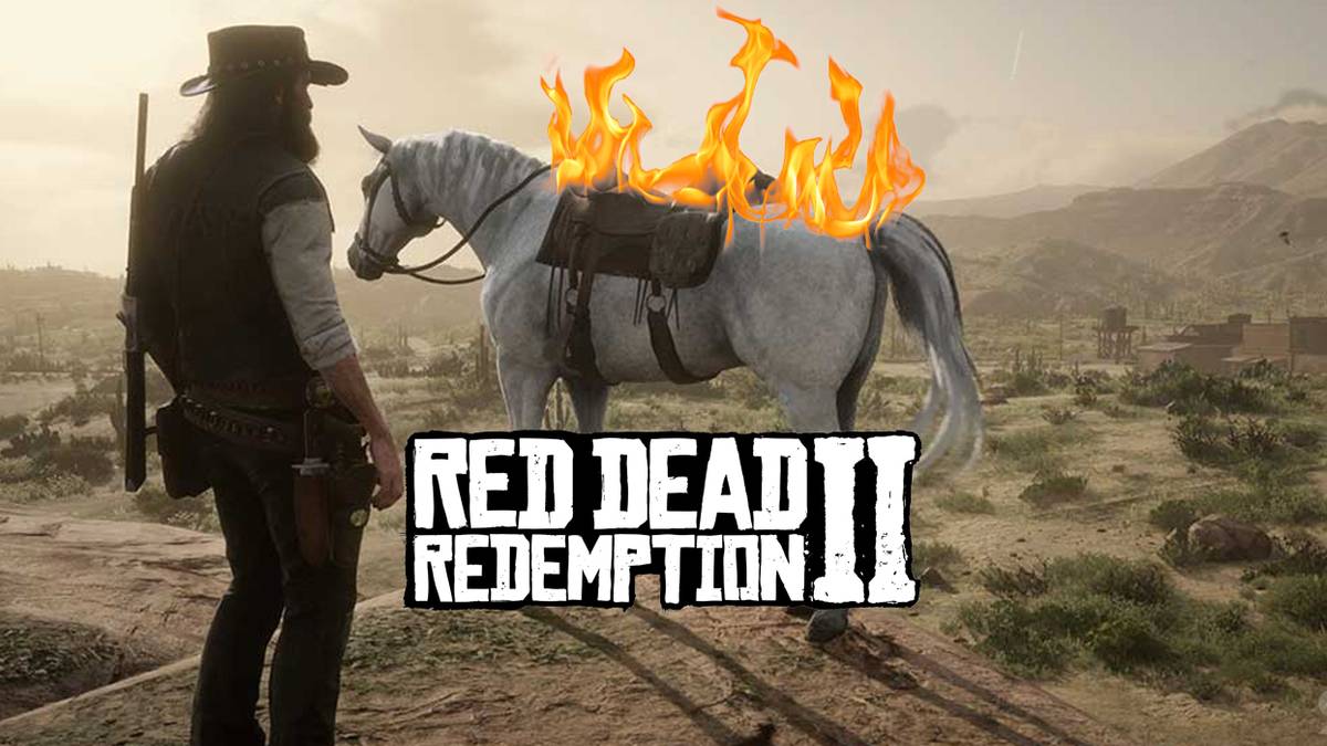 Red Dead Redemption 2 Glitch Forcing Horses To Spontaneously Combust