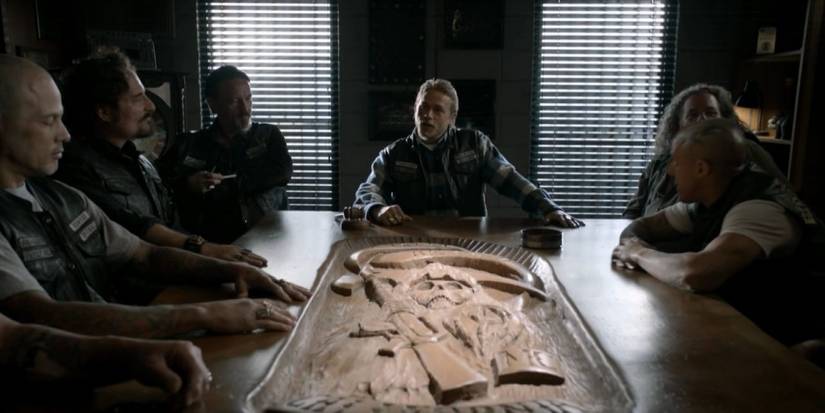 Sons of Anarchy Club Table
