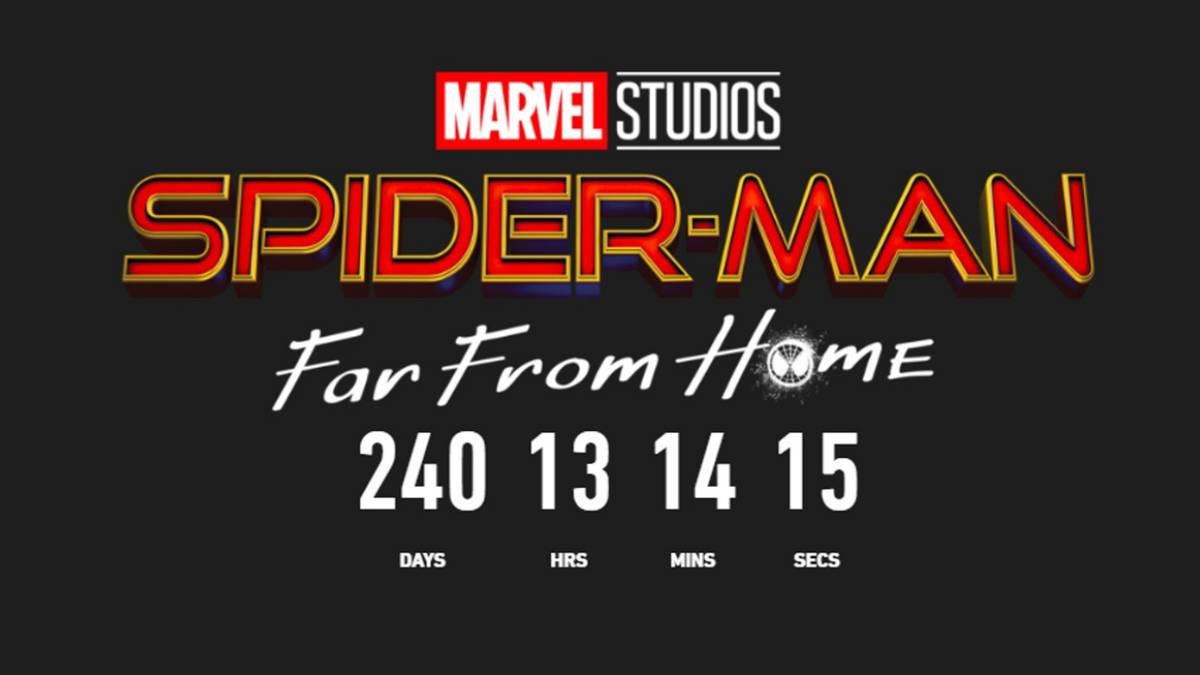 Spider-Man: Far From Home Countdown Clock Launched by Marvel
