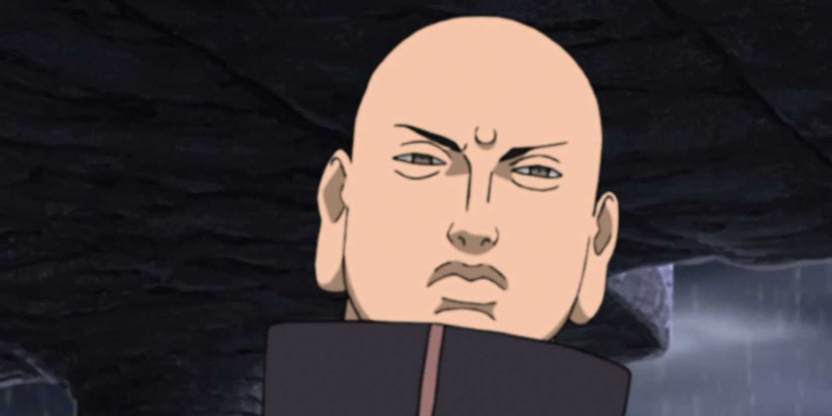 Daibutsu stares straight ahead in Naruto