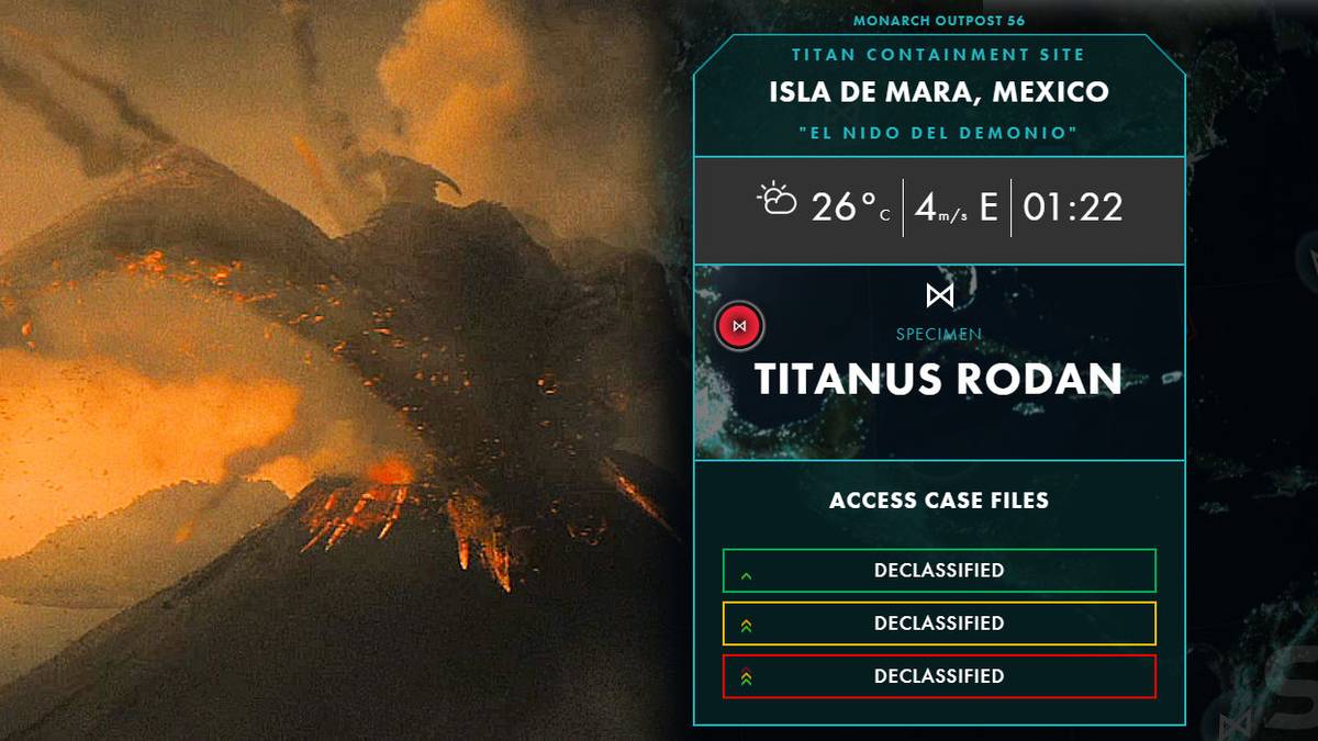 Godzilla: King Of The Monsters Website Corrects A Rodan Mistake