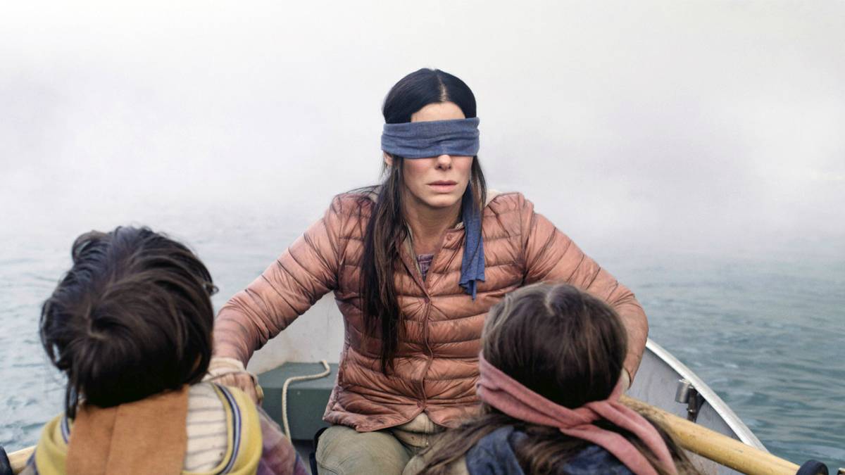 Driver Doing The Bird Box Challenge Crashed Car While Blindfolded