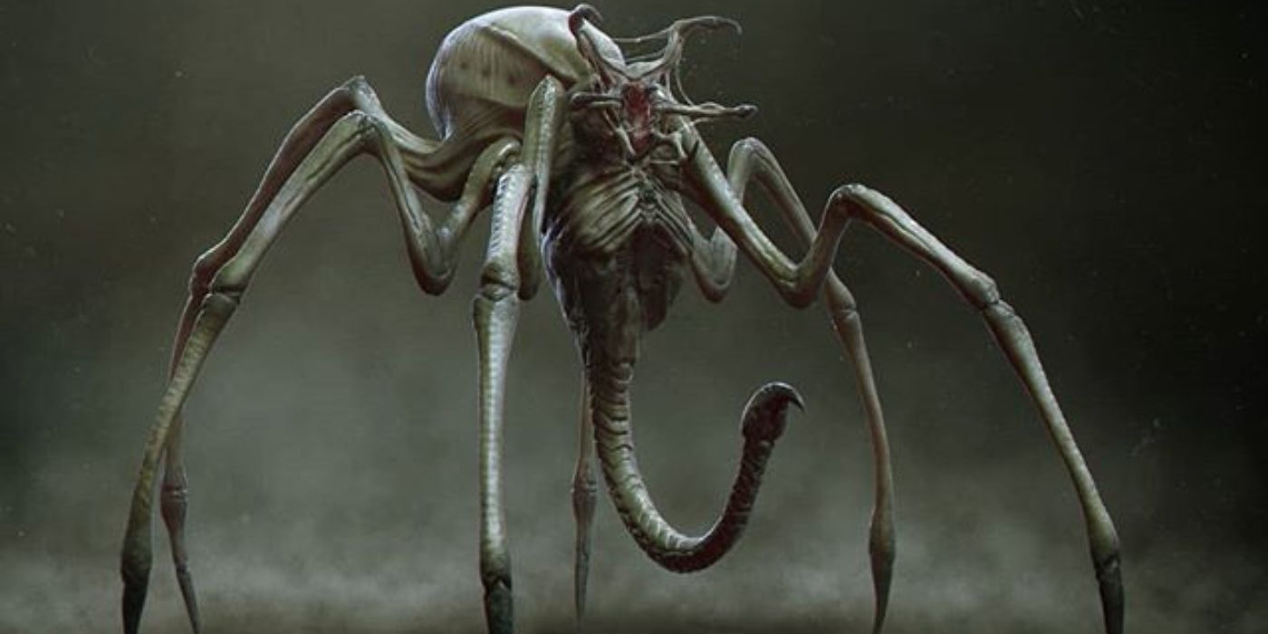 The Predator Concept Art Reveals Creepy Spider Hybrids