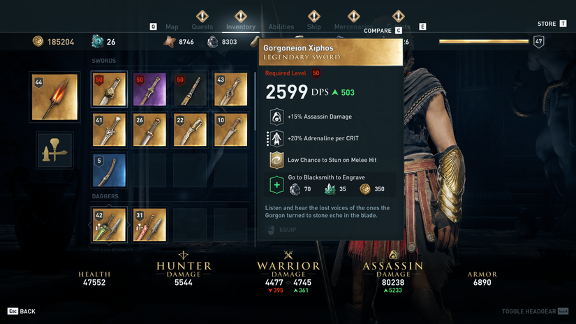 Assassin's Creed: The 20 Most Powerful (And 7 Worthless) Weapons In Odyssey