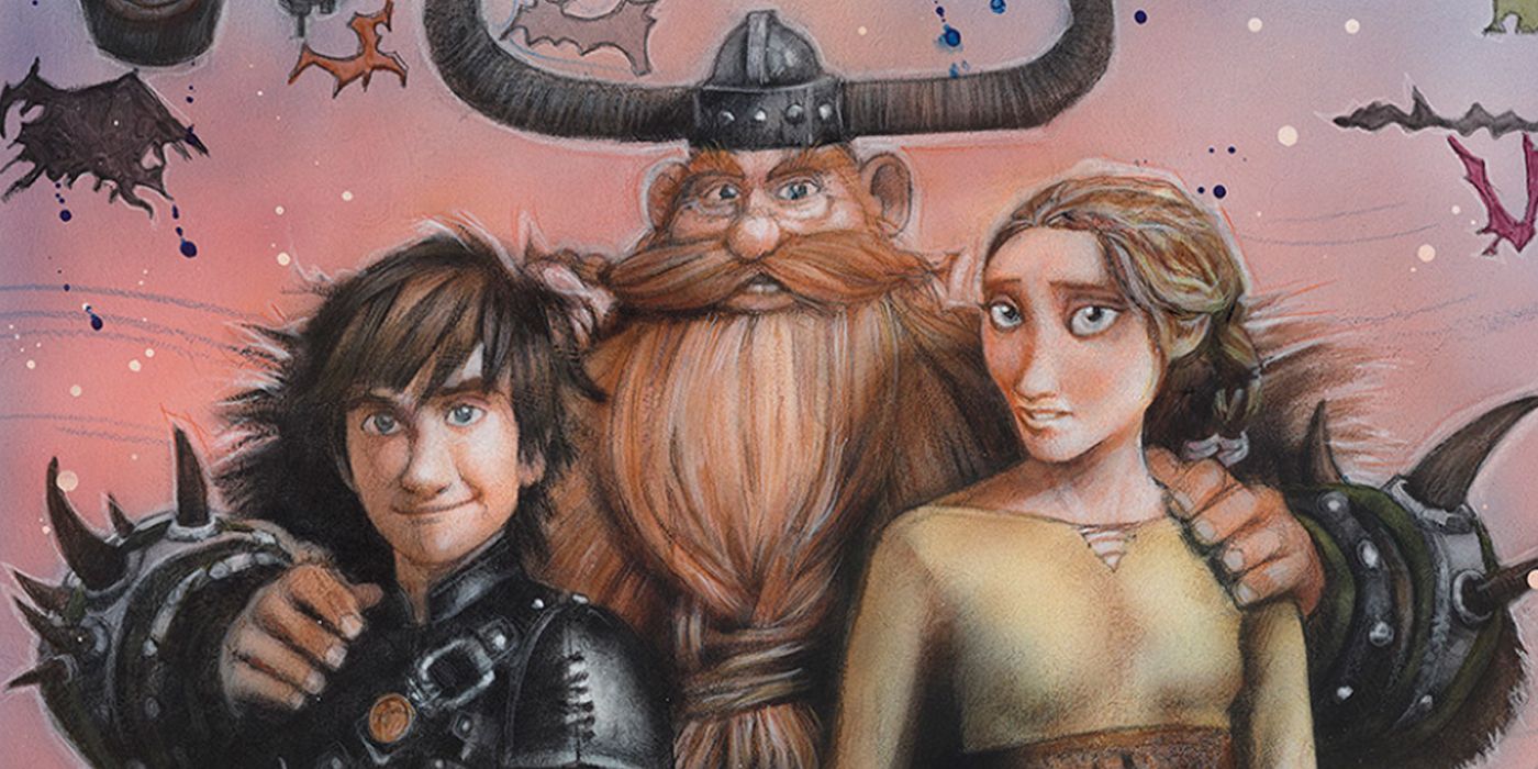 How to Train Your Dragon Legendary Artist Drew Struzan Creates New Posters for Trilogy