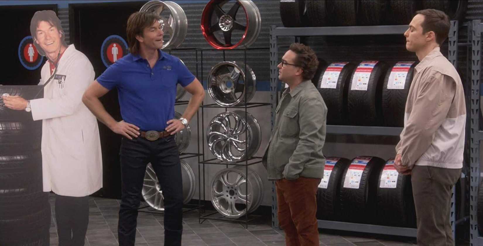 Jerry O'Connell Standing Proud On The Big Bang Theory