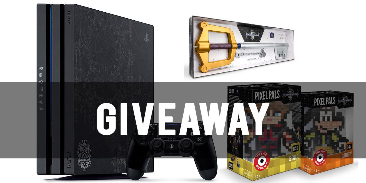 Giveaway Limited Edition Kingdom Hearts 3 Ps4 Pro Bundle
