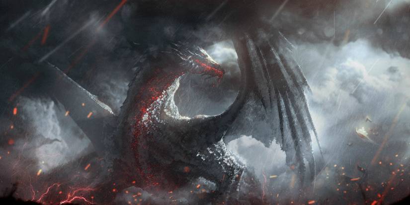 Ancalagon, o dragão negro de O Senhor dos Anéis