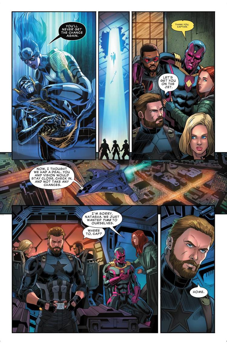 Marvel Avengers Endgame Comic Preview 2