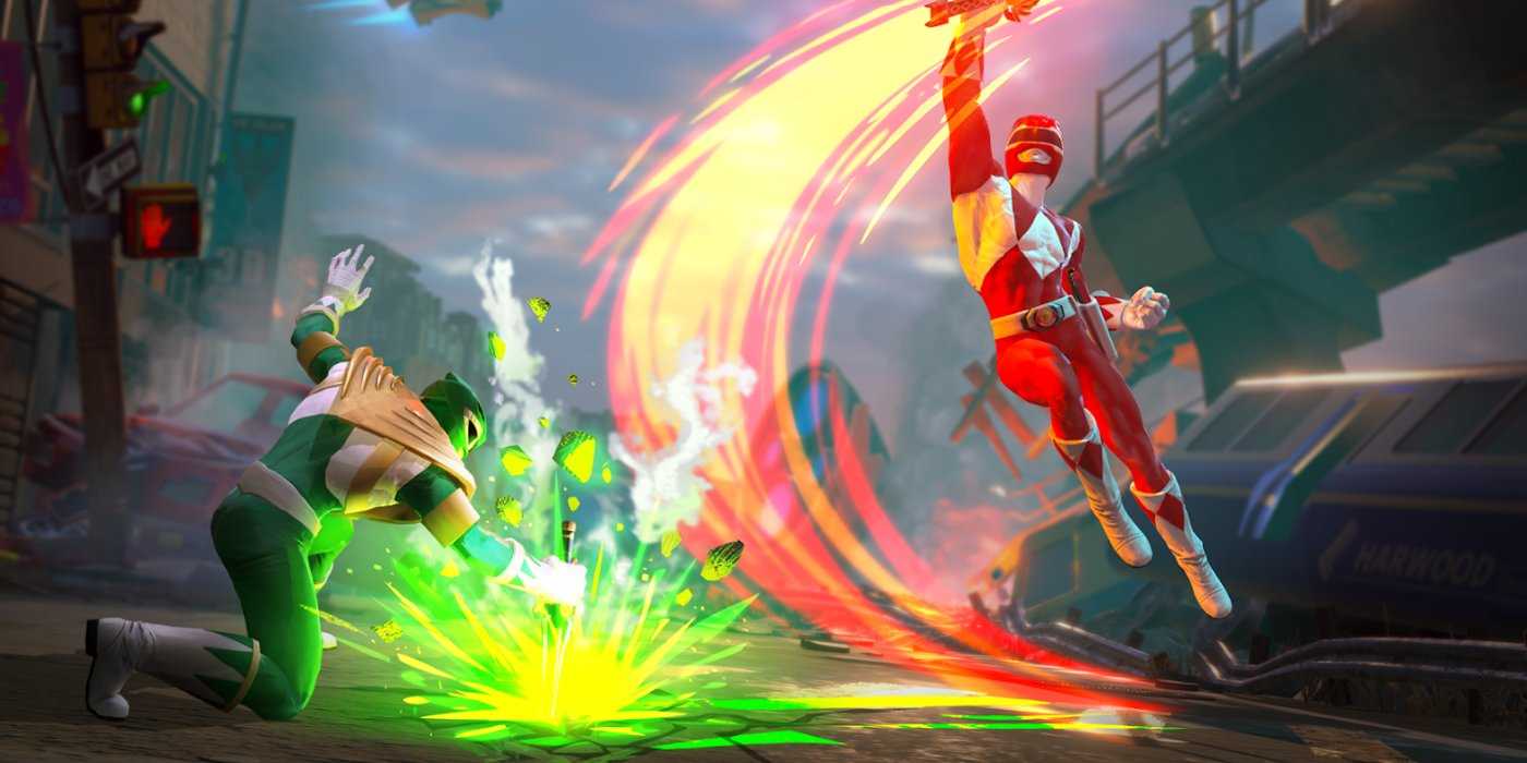 Power Rangers Battle for the Grid Green Ranger vs Red Ranger