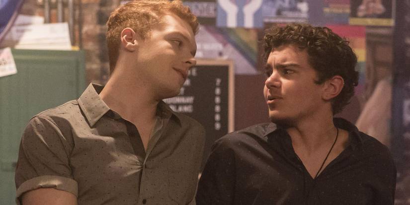 Ian and Trevor talking on Shameless