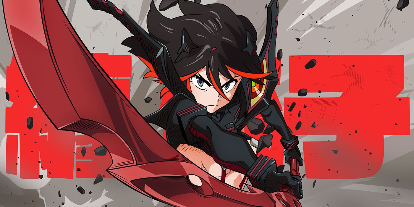 Ryuko balança sua lâmina para Kill la Kill