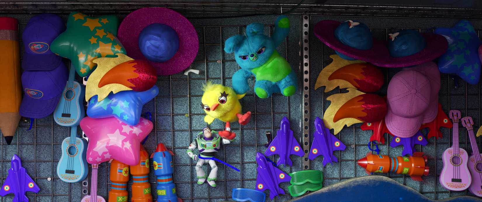 Toys Story 4 Buzz Ducky and Bunny