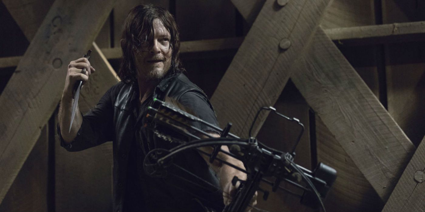 Walking Dead Set Visit Norman Reedus Shares Daryl’s Take on The Whisperers