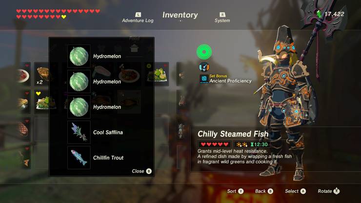 Breath Of The Wild Every Recipe You Need To Know To Beat The Game