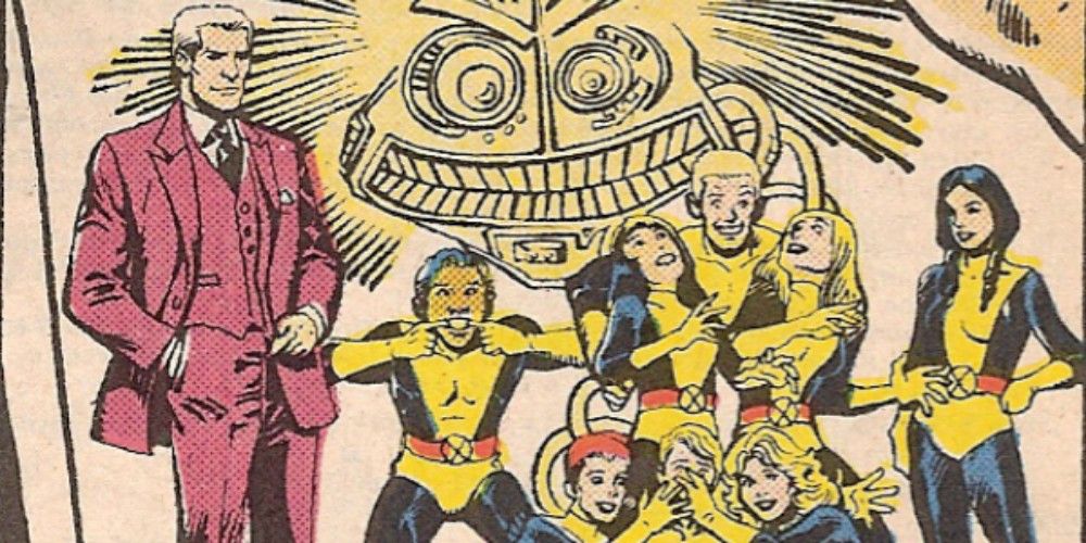 Magneto leads the New Mutants in Marvel Comics.