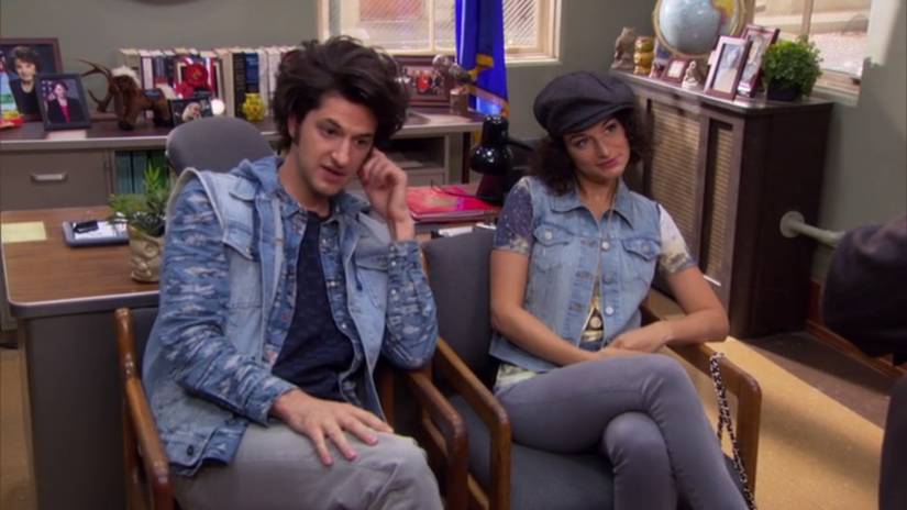 Jean-Ralphio (Ben Schwartz) and Mona-Lisa Saperstein (Jenny Slate) from Parks and Recreation