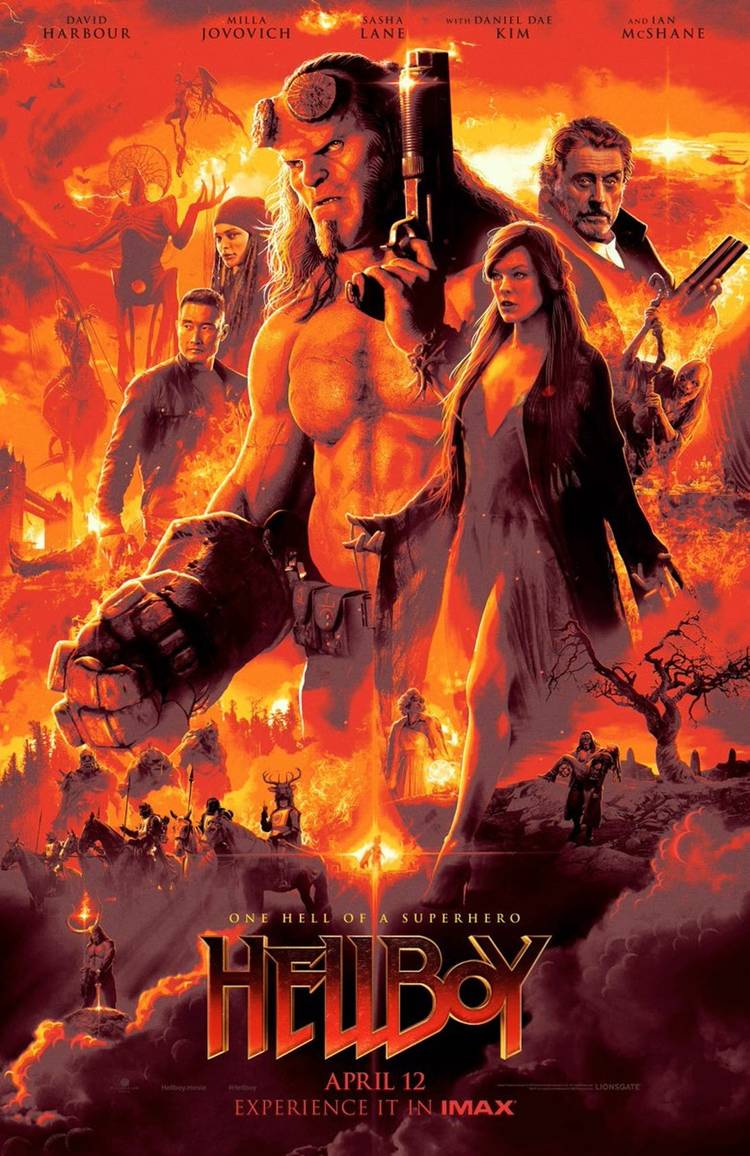 Hellboy (2019) Posters Spotlight the Reboot's Monsters