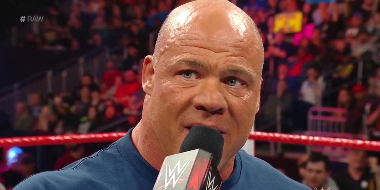 WWE Raw: Kurt Angle Announces WrestleMania Retirement Match Kurt Angle Olym...