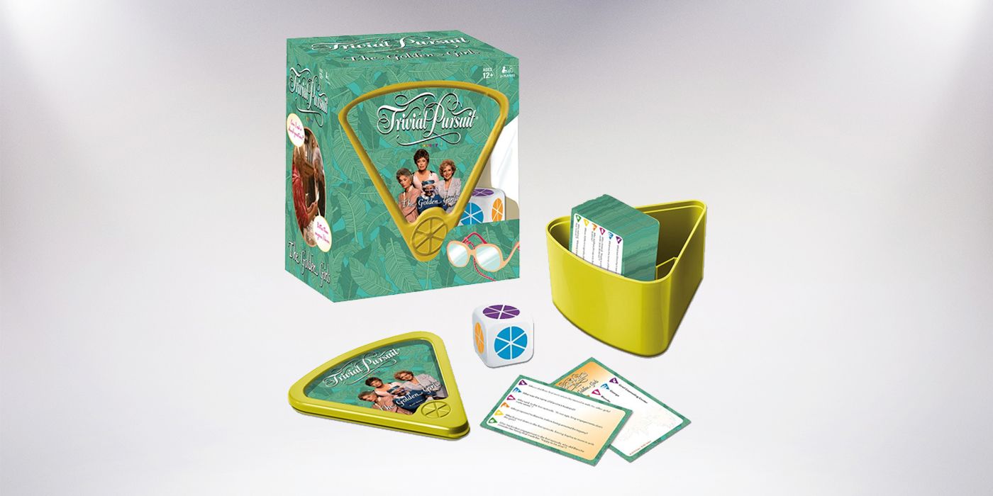 The Golden Girls Trivial Pursuit – Brettspiel Auf Englisch Mit 600 Fragen Zur TV-Serie