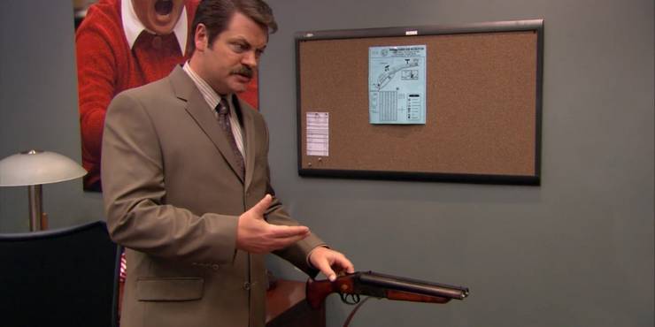 Parks Rec 10 Reasons Why Ron Swanson Should Have Been Fired