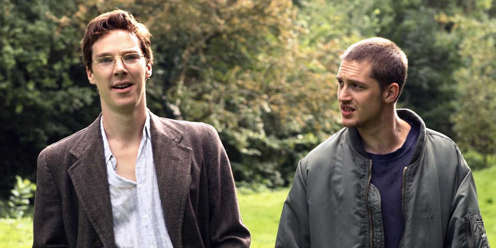 Benedict Cumberbatch e Tom Hardy em Stuart: A Life Backwards