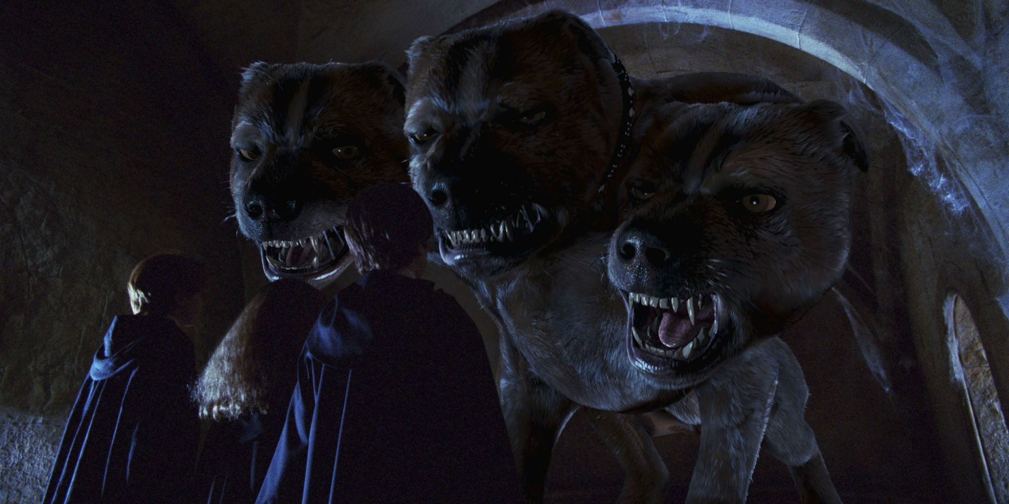 First Look at Harry Potter's Fluffy In Hagrid's Magical Creatures Ride