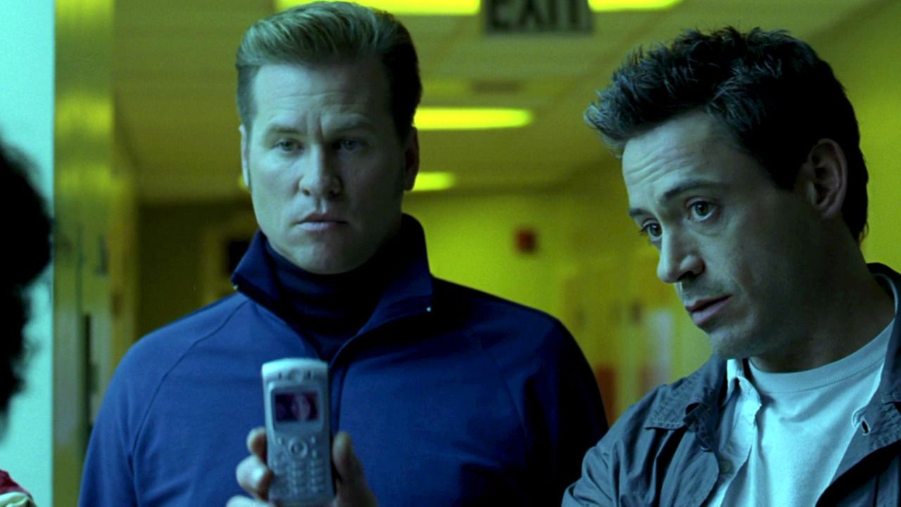 Val Kilmer e Robert Downey Jr. em Kiss Kiss Bang Bang