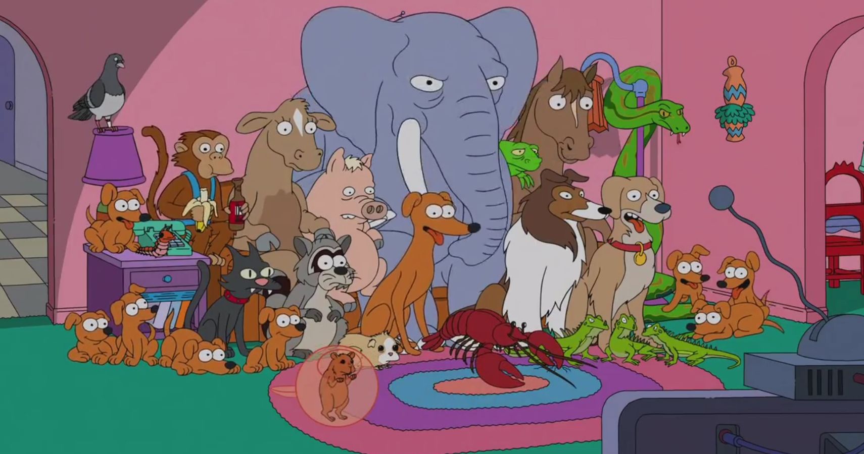 Every Pet On The Simpsons, Ranked, image size:1710x900