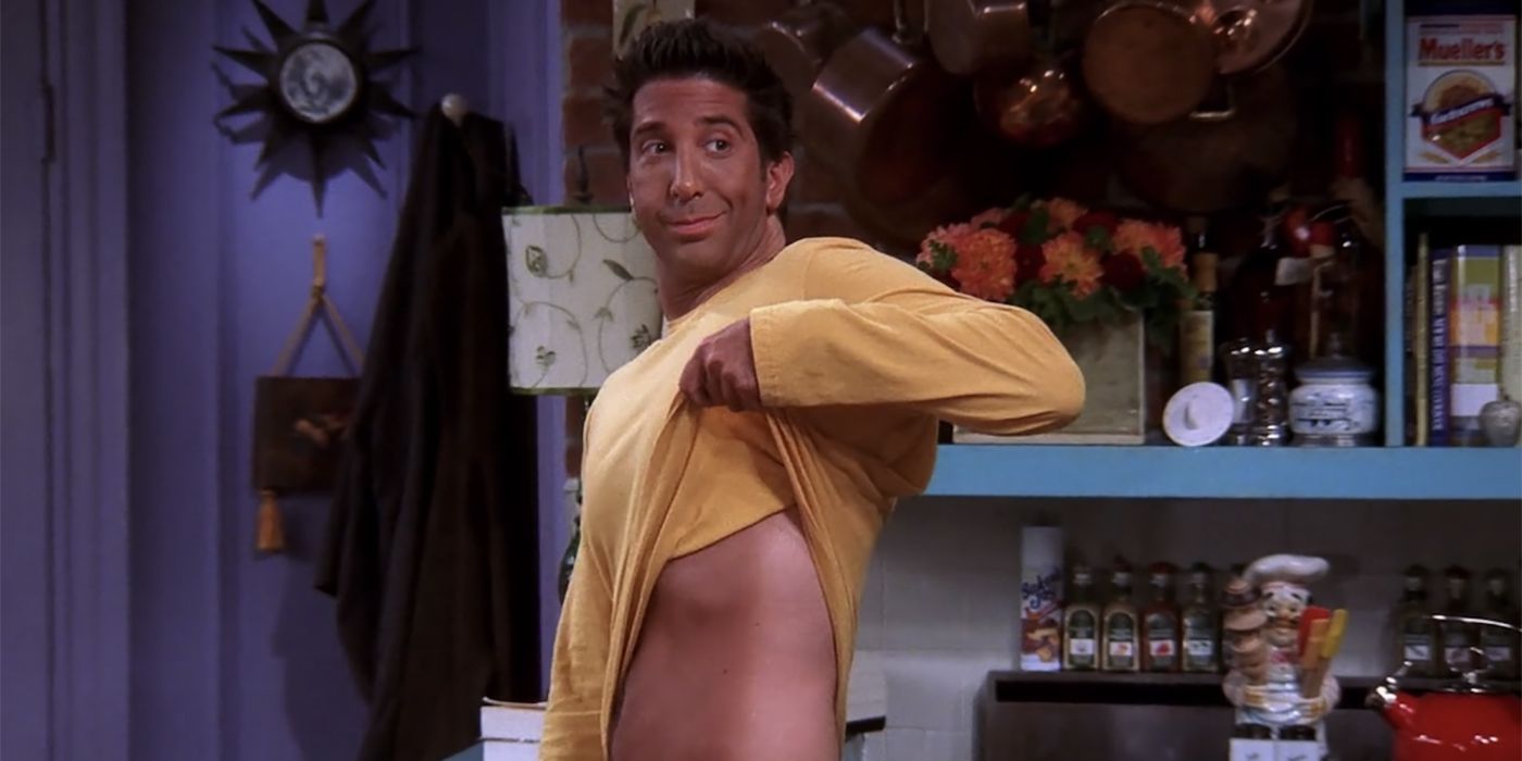 friends the one with ross s tan