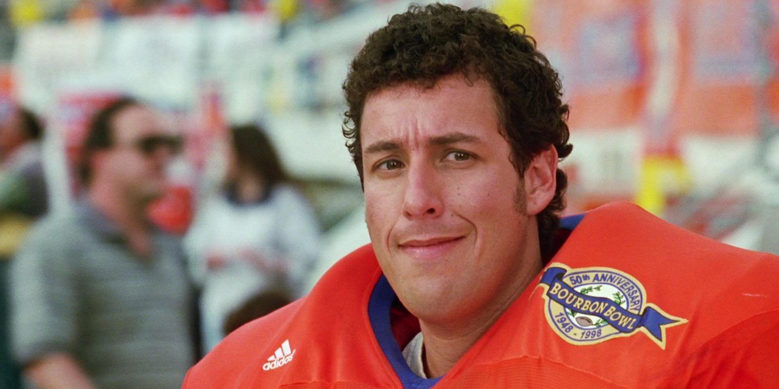 Adam Sandler as Bobby Boucher Jr in The Waterboy e1559229622972