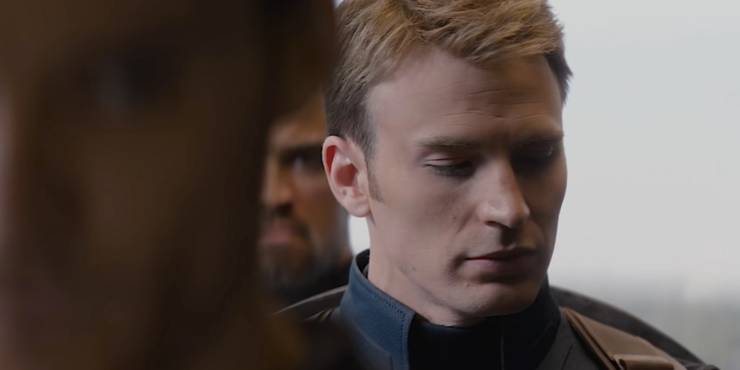 Captain America In The Winter Soldier Elevator Scene