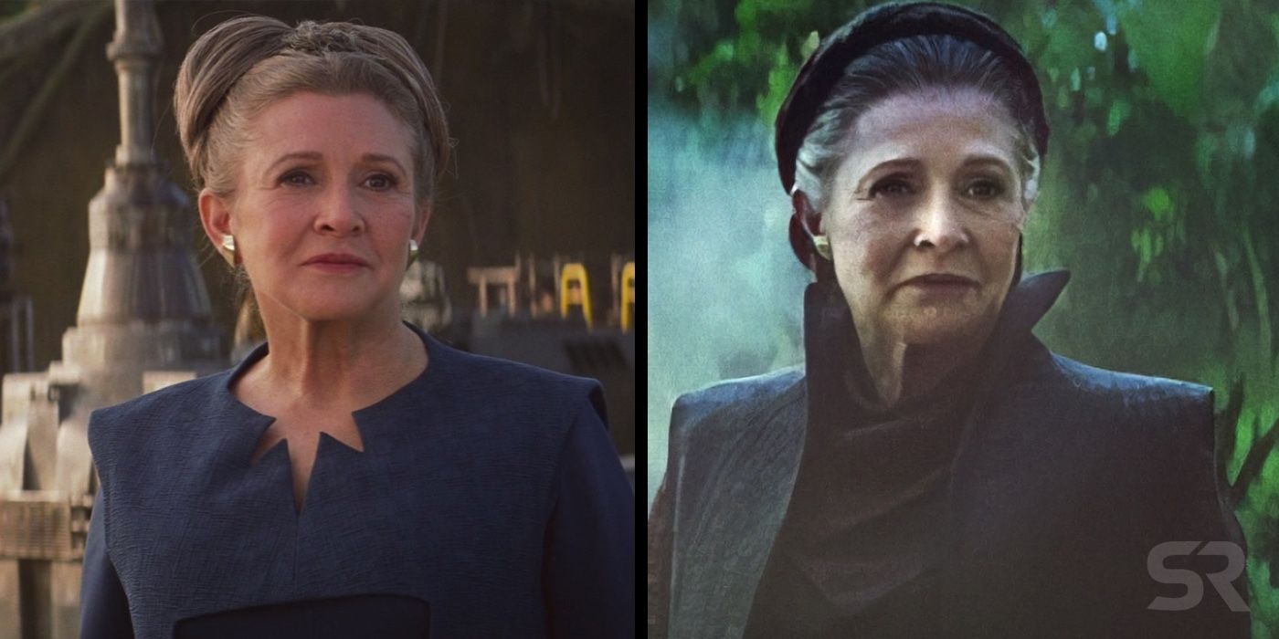 How Star Wars 9 Brought Leia Back & Which Scenes Were Actually Carrie Fisher