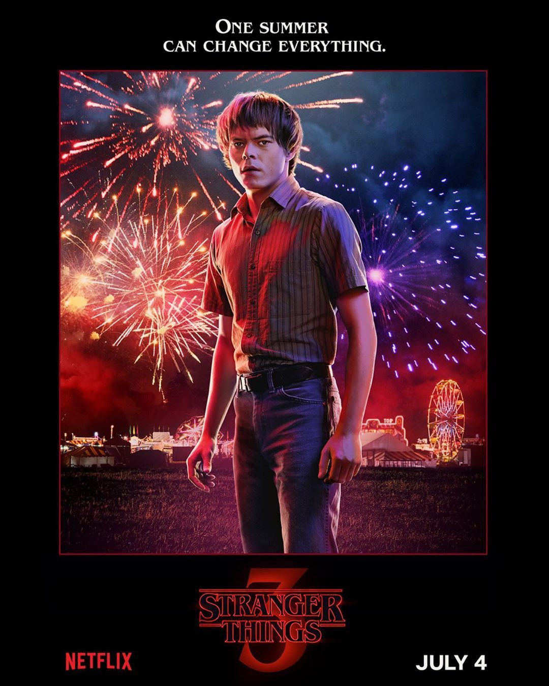 Stranger Things Season 3 Character Posters Bring the Fireworks